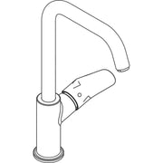 Hansgrohe - Waschtischmischer 240 Focus chrom