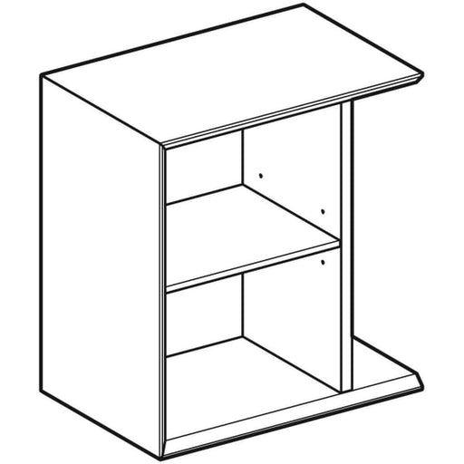 Geberit Vertriebs - iCon Seitenelement mit Staubox wandh. 37x40x24,5cm, Eiche natur