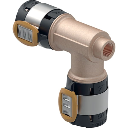 Geberit Vertriebs - FlowFit T-Stück m. Innengewinde Seite Rg+ d50-50-Rp1/2