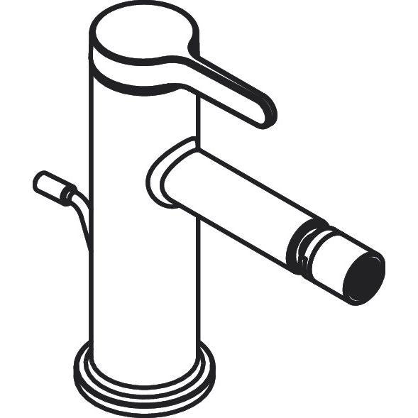 Hansgrohe - Bidetmischer AXOR One mattschwarz