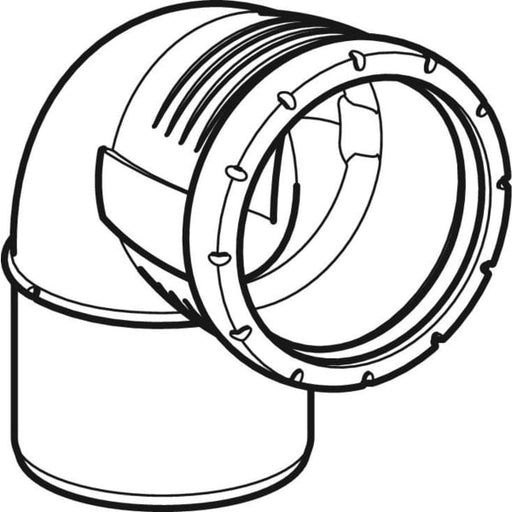 Geberit Vertriebs - Silent-Pro Bogen 87,5Gr d90mm