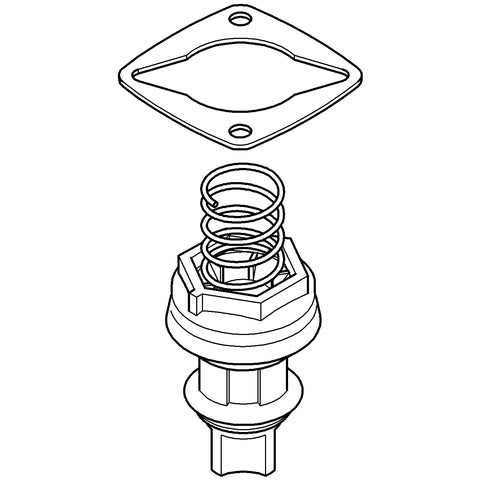 Grohe - Kolben 43450 komplett für Urinal-Spüler