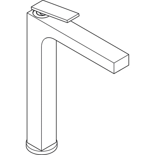Hansgrohe - Waschtischmischer 280 AXOR Citterio für Waschsch.m.Hebelgr.Rautenschliff chr