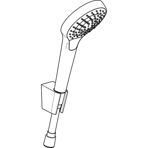 Hansgrohe - Brausenset Croma Select S Vario/ Porter S weiss/chr.Brauseschlauch 1250mm