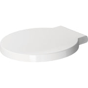 Duravit - WC-Sitz STARCK 1 mit SoftClose 006588 Scharnierwelle edelstahl, weiß