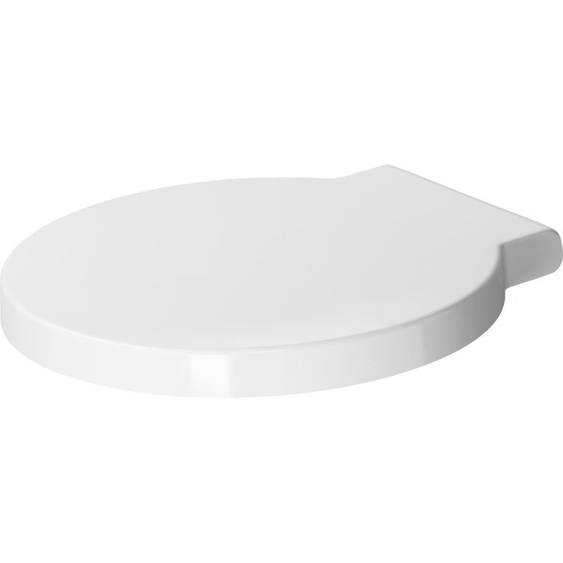 Duravit - WC-Sitz STARCK 1 mit SoftClose 006588 Scharnierwelle edelstahl, weiß