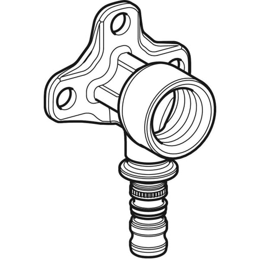 Geberit Vertriebs - Mepla Anschlusswinkel 90Gr d16-Rp1/2 L:36mm