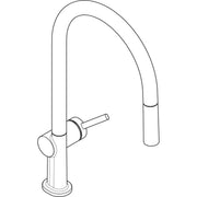 Hansgrohe - Spültischmischer 210 TALIS M54 Ausziehbrause 2jet chrom
