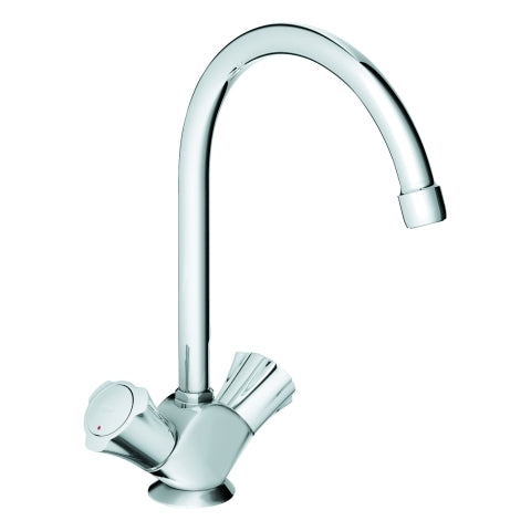 Grohe - Spültischarmatur COSTA 31831 1/2 flexible Anschlussschläuche chrom
