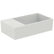 Ideal Standard - Handwaschbecken EXTRA, o.Hl., m.Ül., Ablage links, 450x250x150mm, Weiß m.IP