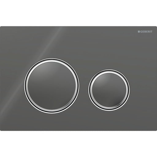 Geberit Vertriebs - Sigma50 (ex Sigma21) BetPl., 2-M-Sp. Round, Metallfarbe verchr., lava