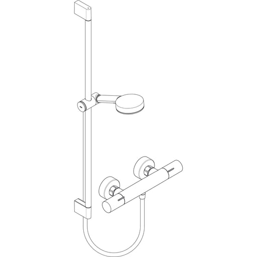 Hansgrohe - Brausesystem Pulsify Select S 105 3j Eco Relaxation Ecostat Fine 900mm MSW