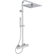 Ideal Standard - Duschsystem Ceratherm C100 Square Kopfbrause 300x300mm mit Stick-HB Chrom