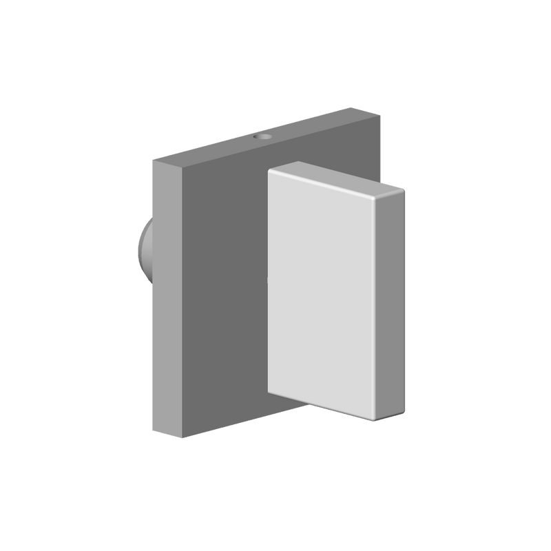 Dornbracht - Griff für Unterputzventil Ersatzteile 90207800202 60 x 60 x 75 mm platin