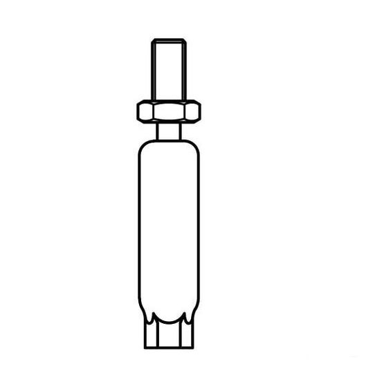 Walraven - Kugelgelenk 664 BIS 6642008 p.Stück kurz M 8, mit Aussengewinde 15mm