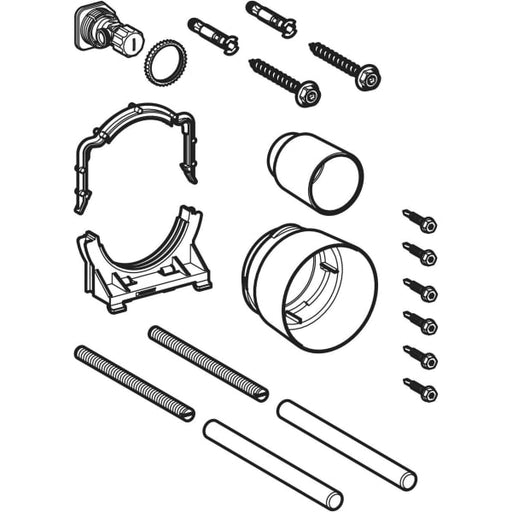 Geberit Vertriebs - Mont-Zub. zu Duofix Element für WWC mit Sigma UP-SPK, 12cm