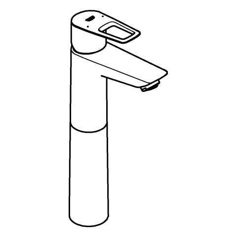 Grohe - EH-Waschtischbatterie BAULOOP 23764_1 XL-Size glatter Körper chrom