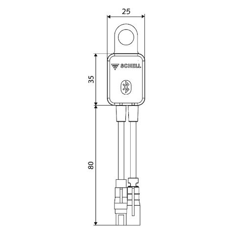 SCHELL - SSC Bluetooth-Modul für drahtlose Konfiguration von SSC-fähigen Armaturen