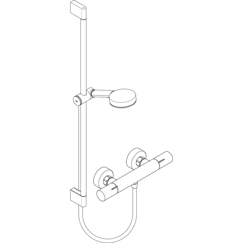 Hansgrohe - Brausesystem Pulsify Select S 105 3j Eco Relaxation Ecostat Fine 900mm chrom