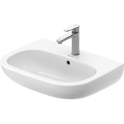 Duravit - Waschtisch D-CODE 600mm 231060 m.ÜL, 1 HL, weiß