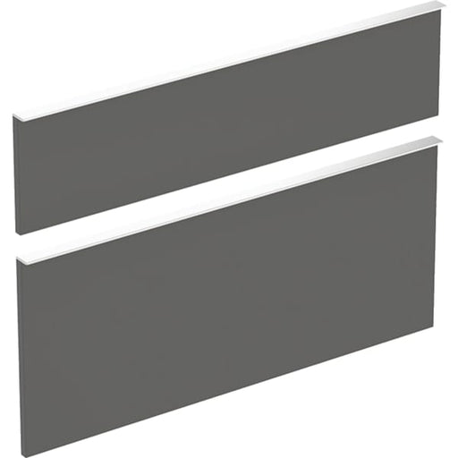 Geberit Vertriebs - Schubladenfront Lava matt, 2 Stück zu ICON 841391