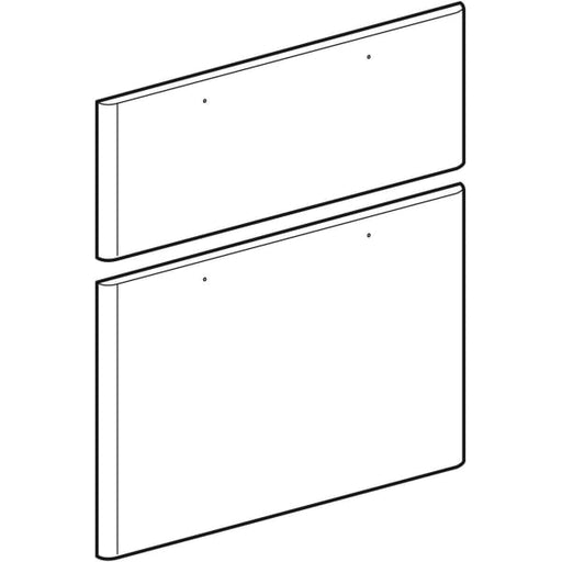 Geberit Vertriebs - Auszug Front Set, Lichtgrau, SMYLE WT-US, Modell 805121