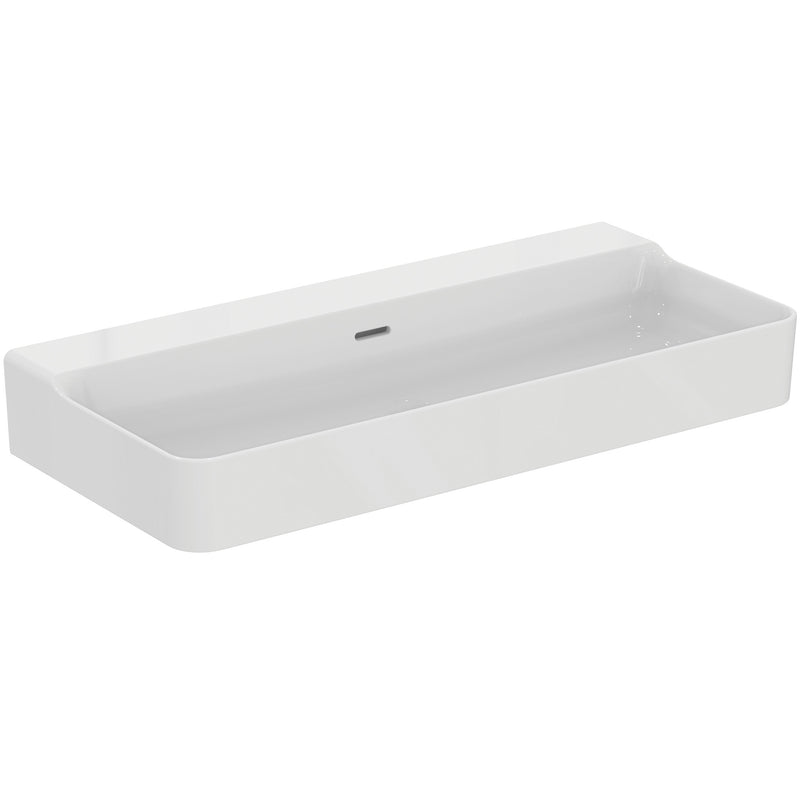 Ideal Standard - Waschtisch CONCA, o.Hl., m.Ül., 1000x450x165mm, Weiß