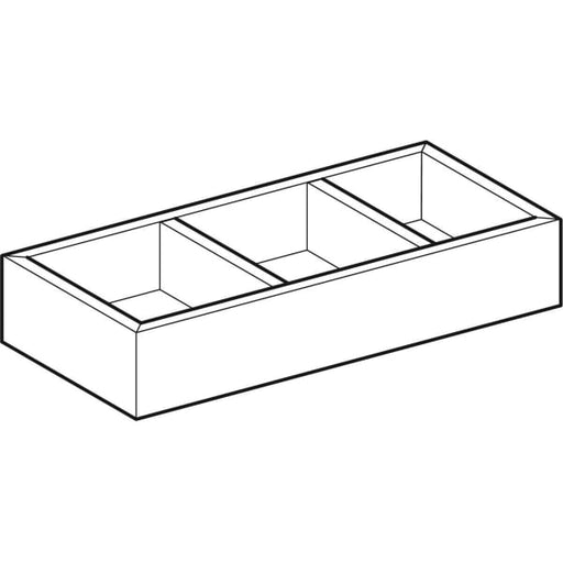 Geberit Vertriebs - Smyle Square Schubladeneinsatz H-Unterteilung, 32,3x5,9x15cm, lava