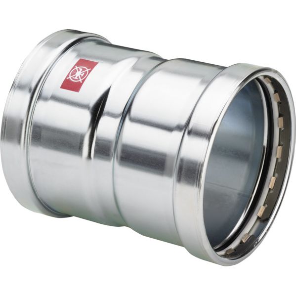 Viega - Muffe PRESTABO 1115XL 76,1mm Stahl verzinkt