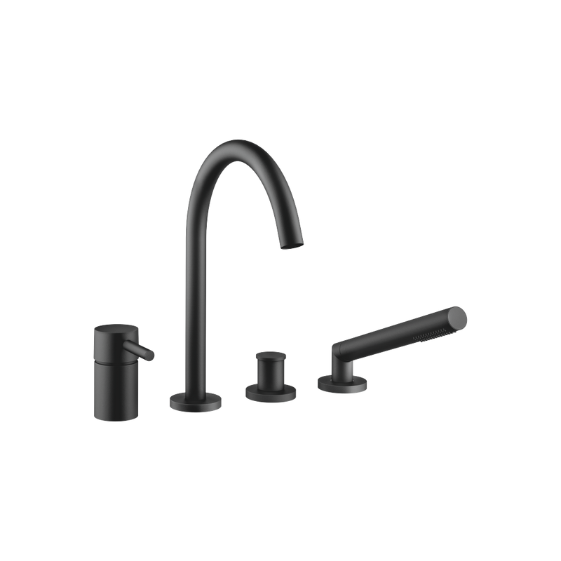 Dornbracht - Wannen-Vierlochbatt. META 27632661 schwarz matt