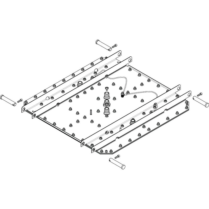 Hansgrohe - Strahlkörper AXOR Showerheaven 720x720mm mit Licht