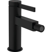 Hansgrohe - Bidetmischer FINORIS mit Push-Open Ablaufgarnitur mattschwarz