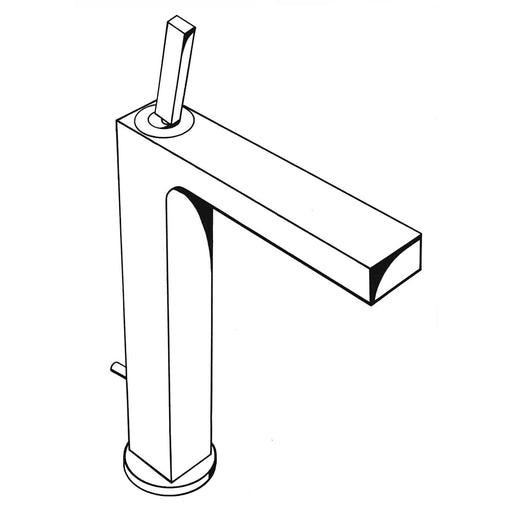 Hansgrohe - Waschtisch EHM AXOR CITTERIO 39020 chrom für Waschschüssel