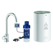Grohe - Standventil und Boiler RED Mono 30085 M-Size C-Auslauf chrom
