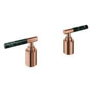 Grohe - Hebelgriffe Atrio Private C. 48465 Vanilla Noir Caesarstone warm sunset