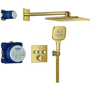 Grohe - UP-D.system Grohtherm SmartControl 34864 THM eckige Form 3 ASV cool sunrise
