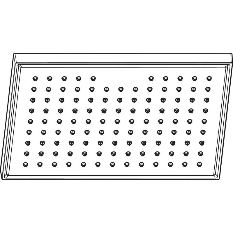 Hansgrohe - Kopfbrause 245/185 1jet EcoSmart+ Axor mattschwarz