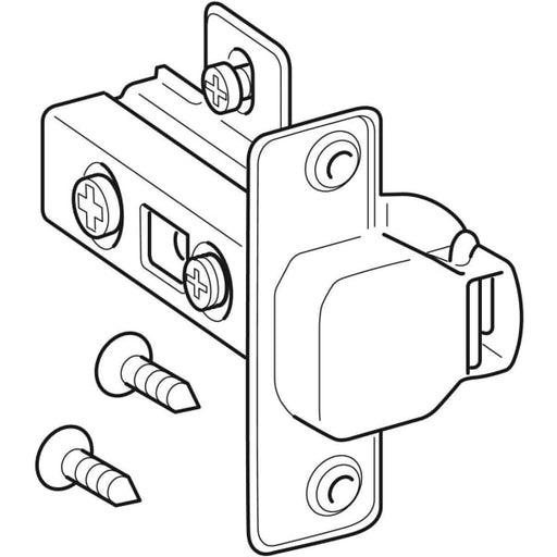 Geberit Vertriebs - Scharnier zu Tür mit Dämpfung, SMYLE HWB-US, Modell 805040/41/42/43