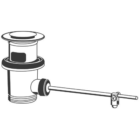 Grohe - Ablaufgarnitur 28910 1 1/4 für Waschtisch chrom/gold