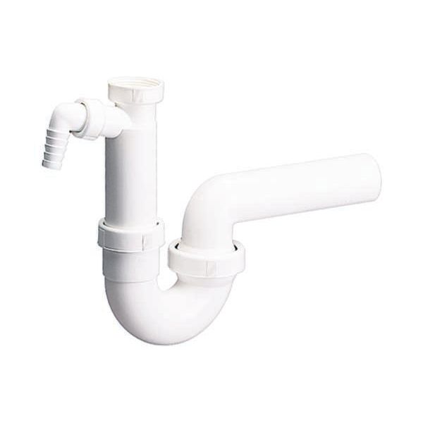 Dallmer - Röhren-Siphon 100/1, 1 1/2xDN40 m.WA-Anschluss