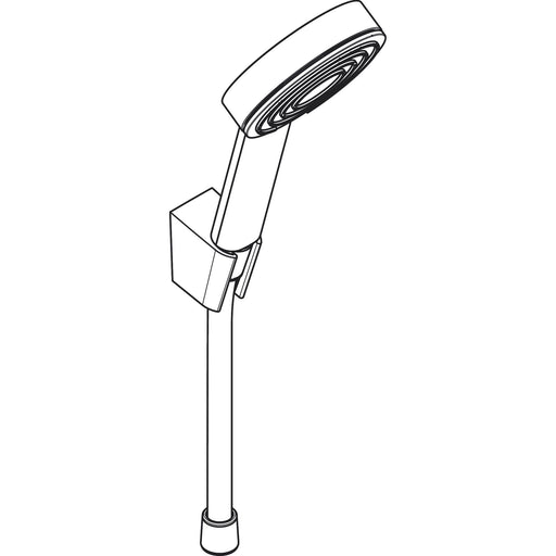 Hansgrohe - Porterset Pulsify S 105 1jet EcoSmart+ mit Brauseschlauch 1250mm chr