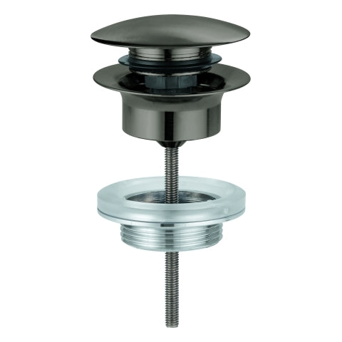 Grohe - Ablaufgarnitur 65807 hard graphite gebürstet