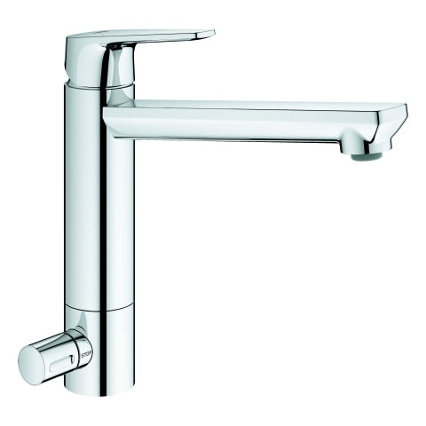 Grohe - EH-Spültischbatterie BAUEDGE 31696 mh. Ausl. GROHE ZERO Absperrventil chrom