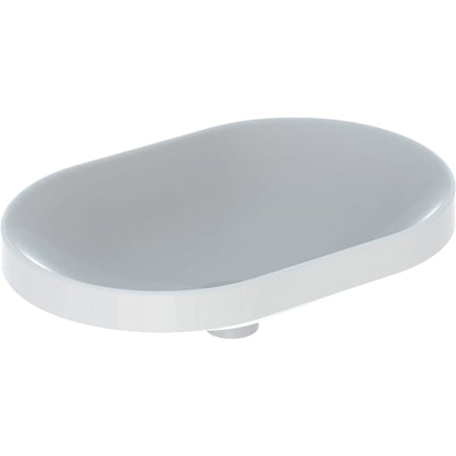 Geberit Vertriebs - Einbau-WT VARIFORM, elliptisch 600x400mm, o. Hl., o. Ül., weiß, Tect