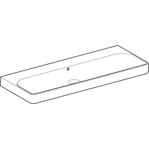 Geberit Vertriebs - Waschtisch SMYLE Square, 120x48cm o. Hl., m. Ül