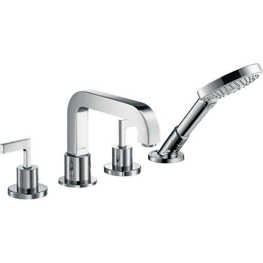 Hansgrohe - 4-Loch Wannenarmatur AXOR CITTERIO 39446000 Fertigset chrom m.Hebelgriff