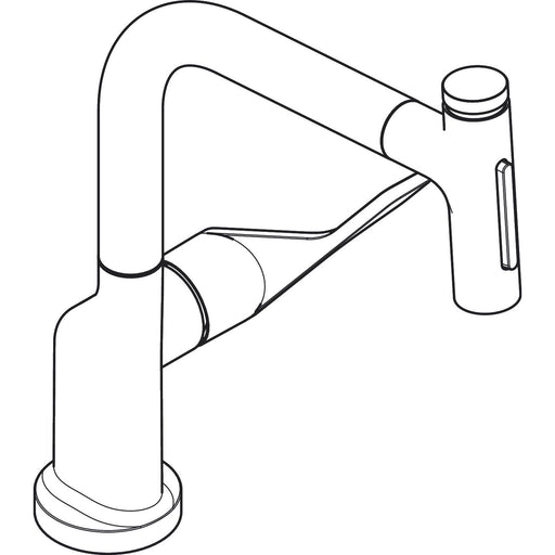 Hansgrohe - Spültischmischer 230 Select 2jet Axor Citterio Ausziehbrause sBox MSW