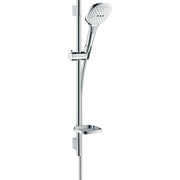 Hansgrohe - Brausegarnitur RAINDANCE Select E 120 UNICA S Puro 650mm 26622 weiß chrom