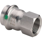 Viega - Übergangsstück SANPRESS Inox 2312 18mm x 3/4 IG, Edelstahl