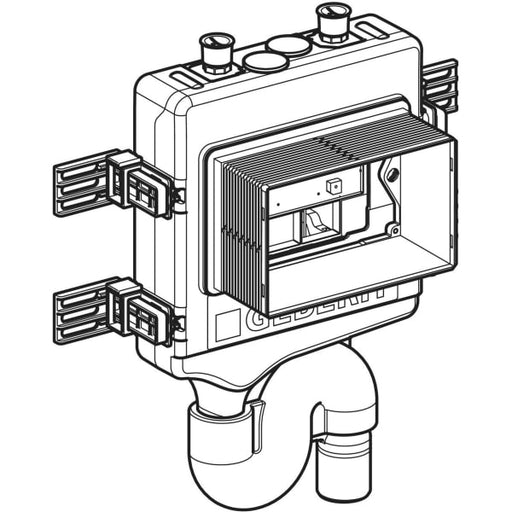 Geberit Vertriebs - HS30 Hygienesp. mit 2 Wasseranschl. d:50mm